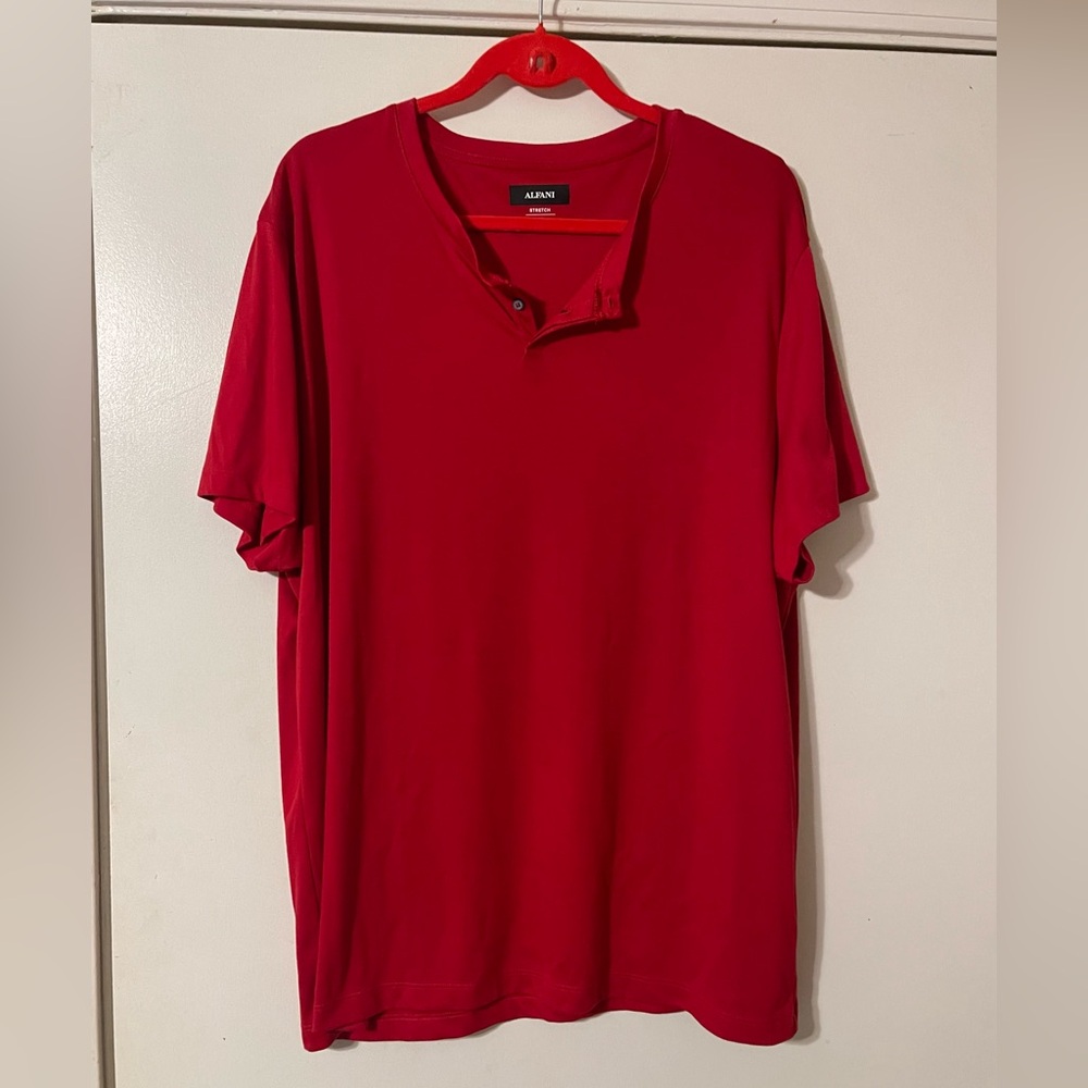 Men’s Alfani Short Sleeve Casual/Dress Shirt